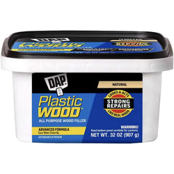 DAP 00525 32oz Natural Plastic Wood Latex All Purpose Wood Filler-4PK LANC-221430