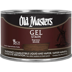 Old Masters 84408 pt Espresso Gel Stain-1PK