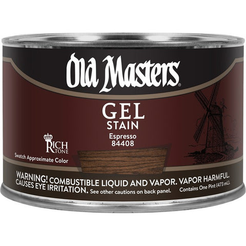Old Masters 84408 pt Espresso Gel Stain-1PK LANC-221576