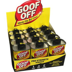 Goof Off FG661 6oz Goof Off Pro Strength Remover (12/per Display Box)-1PK