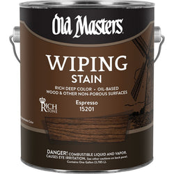 Old Masters 15201 1gal Espresso Wiping Stain 250 VOC-1PK LANC-221929