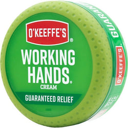O'Keeffe's K0350007 3.4oz Jar Working Hands Hand Cream-1PK LANC-222009