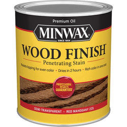 Minwax 70007 qt Red Mahogany 225 Semi-Transparent Stain-1PK LANC-223