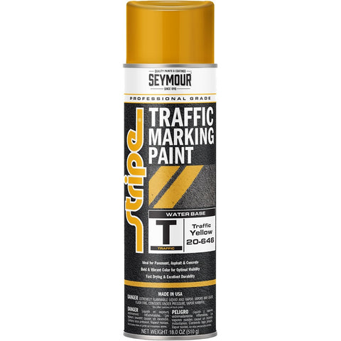 Seymour 20-646 20 oz. Yellow Inverted Traffic Marker Spray-1PK LANC-2252