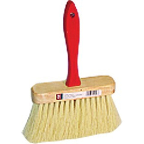 DQB 11956 6-1/2 x 4 Trim 5-Row White Tampico Masonry Brush w/Red Handle-1PK LANC-22793