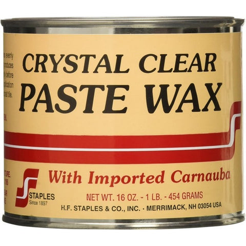 H. F. Staples 211 1lb Clear Paste Wax-1PK LANC-2291