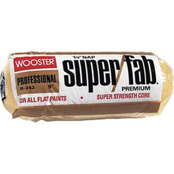 Wooster R778 Bulk Pack of R243 9 x 1-1/4 Nap Super/Fab Roller Cover (50/pk)