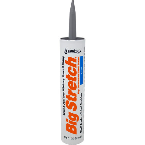 Sashco 10010 10.5 oz. Gray Big Stretch-12PK LANC-2431