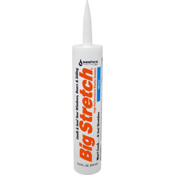 Sashco 10016 10.5 oz. White Big Stretch-12PK LANC-2436