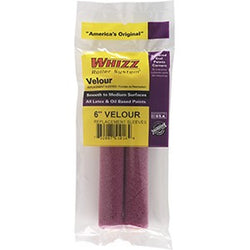 Whizz 51016 6 Purple Velour 3/16 Nap Mini Roller 2Pk