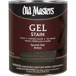 Old Masters 81404 qt Spanish Oak Gel Stain-1PK LANC-24981