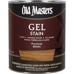 Old Masters 80504 qt Provincial Gel Stain-1PK LANC-24993