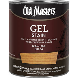 Old Masters 80204 qt Golden Oak Gel Stain-1PK LANC-25014