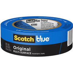 3M 2090-36NC 1.41 x 60yd (36mm) Blue Multi Surface Masking Tape-1PK