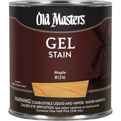 Old Masters 81216 1/2pt Maple Gel Stain-1PK LANC-25029