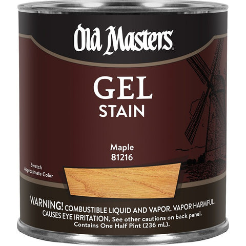 Old Masters 81216 1/2pt Maple Gel Stain-1PK LANC-25029