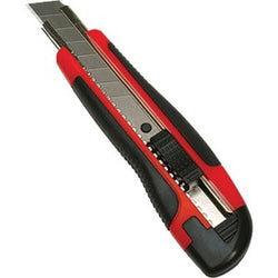 Warner 119 18mm 8Pt Ergo Snap Off Blade Knife w/ 3 Blades-1PK