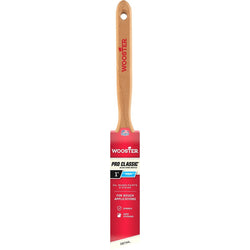 Wooster Z1293 1 Pro Classic Black China Firm Bristle Angle Sash Paint Brush-1PK