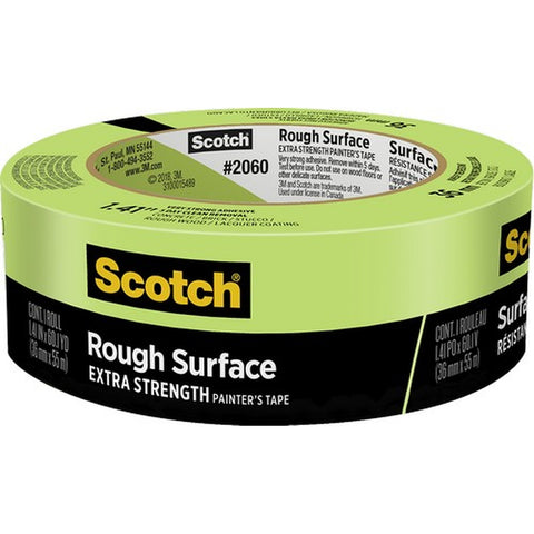 3M 2060-36AP 1.41 x 60.1yd (36mm) Scotch Rough Surface Painters Tape-1PK LANC-25481