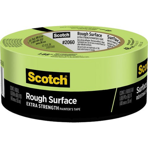 3M 2060-48MP 1.88 x 60yd (48mm) Scotch Rough Surface Painters Tape-1PK LANC-25482