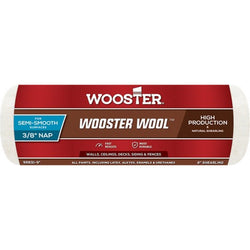 Wooster RR631 9 x 3/8 Nap Wool Roller Cover-1PK