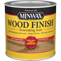 Minwax 22410 1/2pt Fruitwood 241 Semi-Transparent Stain-1PK LANC-267