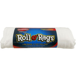 Dynamic 6300-01-DYN 1Lb White Roll O' Rags 18/pk LANC-269231