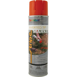 Seymour 20-670 20 oz. (17 oz. Fill) Alert Orange Stripe Inverted Tip Marker-1PK LANC-27889