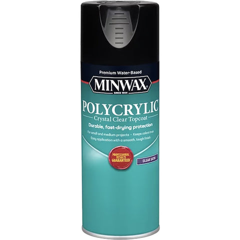 Minwax 33333 11.5oz Satin Polycrylic Spray-1PK LANC-27895