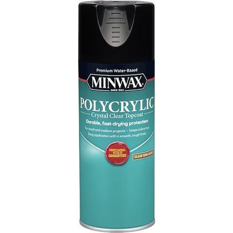 Minwax 34444 11.5oz Semi Gloss Polycrylic Spray-1PK LANC-27897