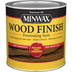 Minwax 22716 1/2pt Dark Walnut 2716 Semi-Transparent Stain-1PK LANC-279