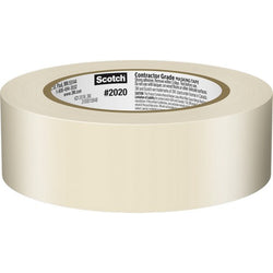 3M 2020-36AR-BK 1.41 x 60.1yd (36mm) Scotch Contractor Grade Masking Tape Bulk (24/pk)