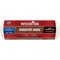 Wooster RR632 9 x 1/2 Nap Wool Roller Cover-1PK