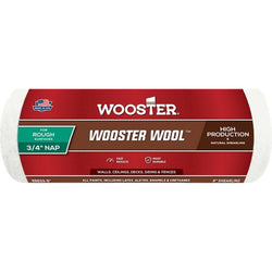 Wooster RR633 9 x 3/4 Nap Wool Roller Cover-1PK