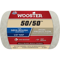 Wooster R295 4 x 1/2 Nap 50/50 Roller Cover-1PK