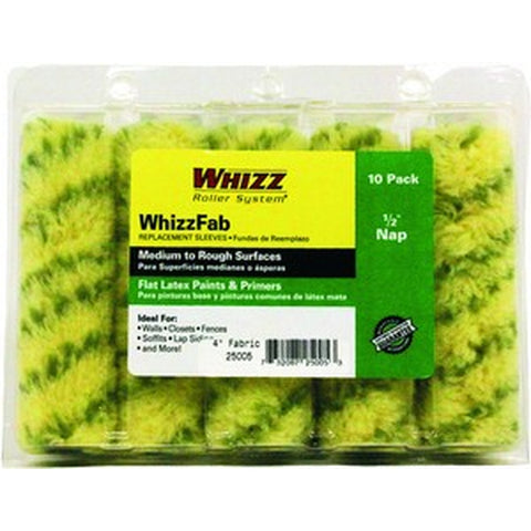 Whizz 25005 4 Whizzfab Fabric Mini Roller 10Pk LANC-29196