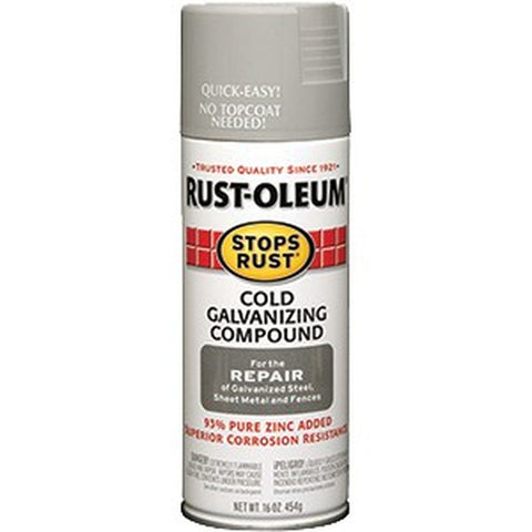 Rust-Oleum 7780830 12oz Flat White Clean Metal Primer Stops Rust Spray Paint-1PK