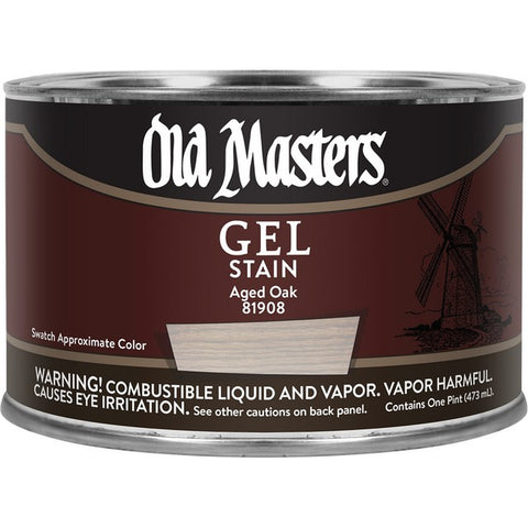 Old Masters 81908 pt Aged Oak Gel Stain-1PK LANC-292667