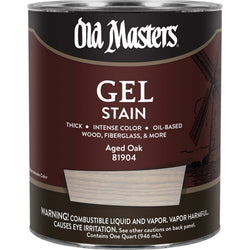 Old Masters 81904 qt Aged Oak Gel Stain-1PK LANC-292673