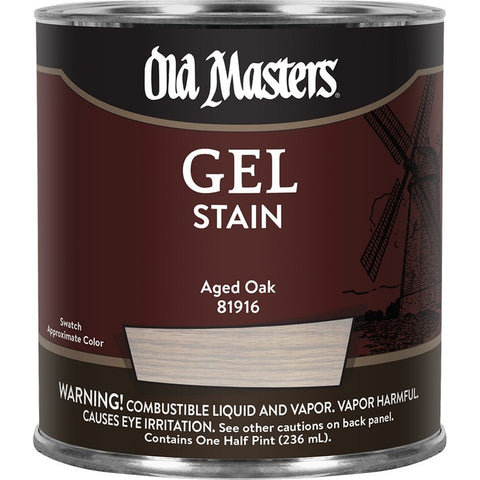 Old Masters 81916 1/2pt Aged Oak Gel Stain-1PK LANC-292683
