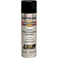 Rust-Oleum 7579838 15oz Gloss Black Professional Spray Paint-1PK LANC-29288