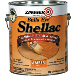 Zinsser 00701 1G Bullseye Amber Shellac-1PK