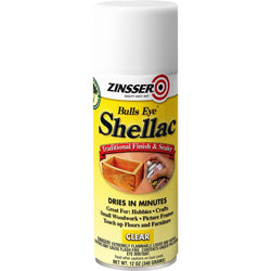 Zinsser 00408 12 oz. Bullseye Clear Shellac Spray-1PK