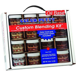 Color Putty 9716 Oil-Base Custom Blending Wood Putty Kit (Contains 16ea  3.68oz Jars)-1PK