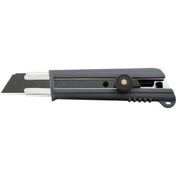 OLFA NH-1 25mm 7-pt Rubber Grip Ratchet-Lock Extra Heavy-Duty Snap-Off Utility Knife-1PK LANC-29599
