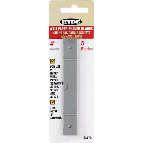 Hyde 33170 4 Wall Wolf Wallpaper Replacement Shaver Blade For 33120 33110 & 33090 (5pk) LANC-29721