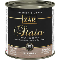 Zar 17006 .5Pt Silk Gray 170 Wood Stain-1PK