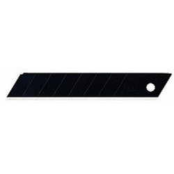 OLFA LBB-10B 18mm 8-pt Ultra-Sharp Black Heavy-Duty Snap-Off Blade (10pk) LANC-30802