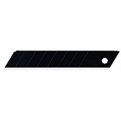 OLFA LBB-10B 18mm 8-pt Ultra-Sharp Black Heavy-Duty Snap-Off Blade (10pk) LANC-30802