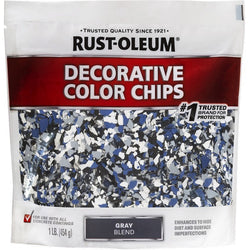 Rust-Oleum 301359 1lb Gray Blend Decorative Chips-1PK LANC-308398